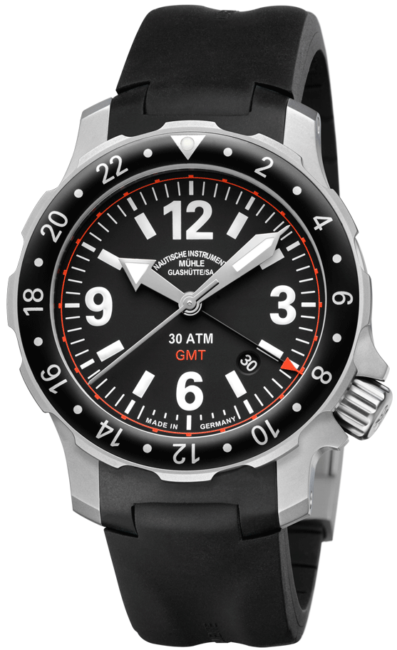 Muehle Glashuette Watch Marinus GMT M1-28-53-KB