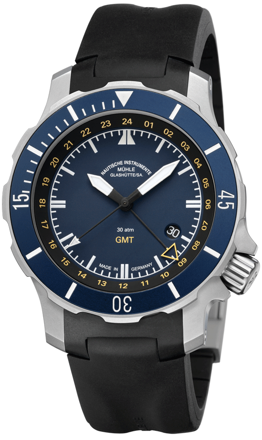Muehle Glashuette Watch Seebataillon GMT M1-28-62-KB