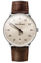 MeisterSinger Watch Neo NE903 Croco Print Brown