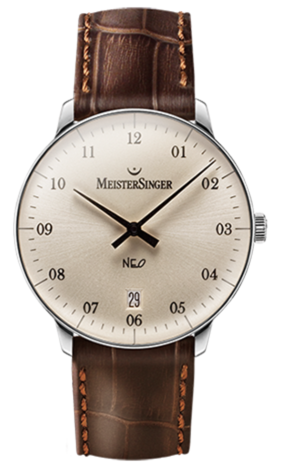 MeisterSinger Neo 2Z NE203 Croco Print Brown