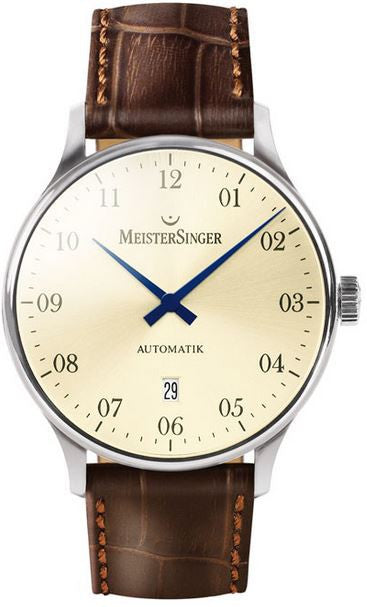 MeisterSinger Pangaea 2Z PM203 Croco Print Brown