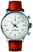 MeisterSinger Watch Singular S MM401 Croco Print Cognac