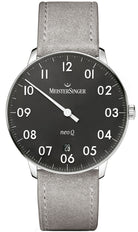 MeisterSinger Watch NEO  Q NQ902N Suede Grey