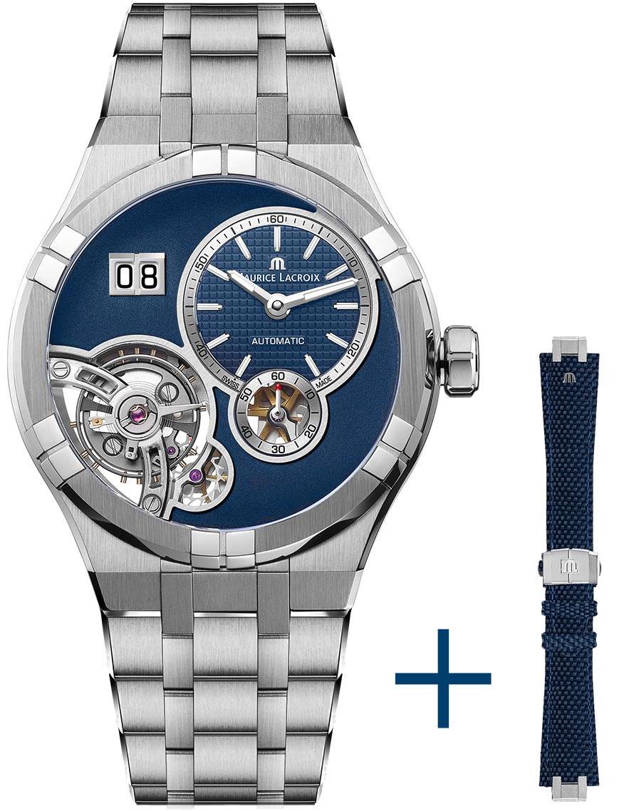 Maurice Lacroix Watch Aikon Manyufacture Big Date AI6118-SS00E-430-C