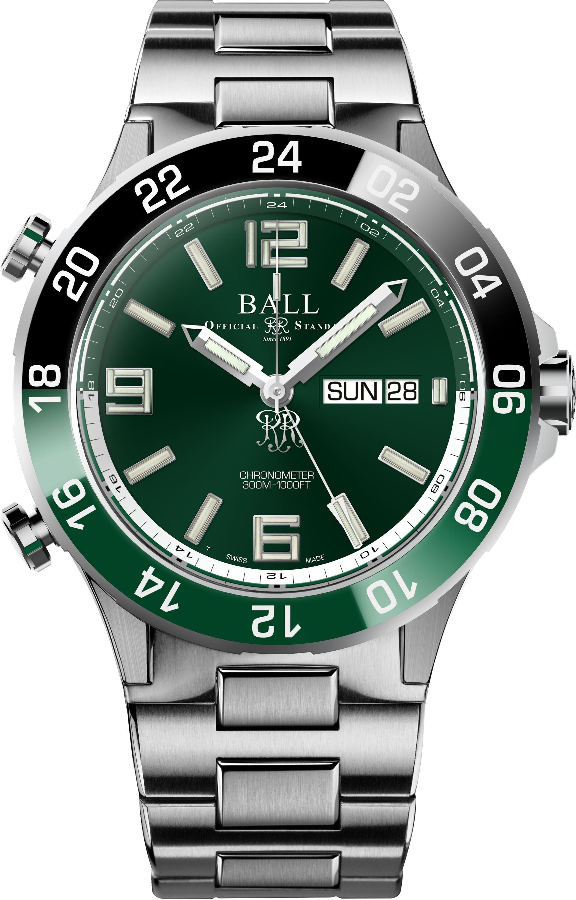 Ball Watch Company Roadmaster Marine GMT Limited Edition DG3222A-S2C-GR