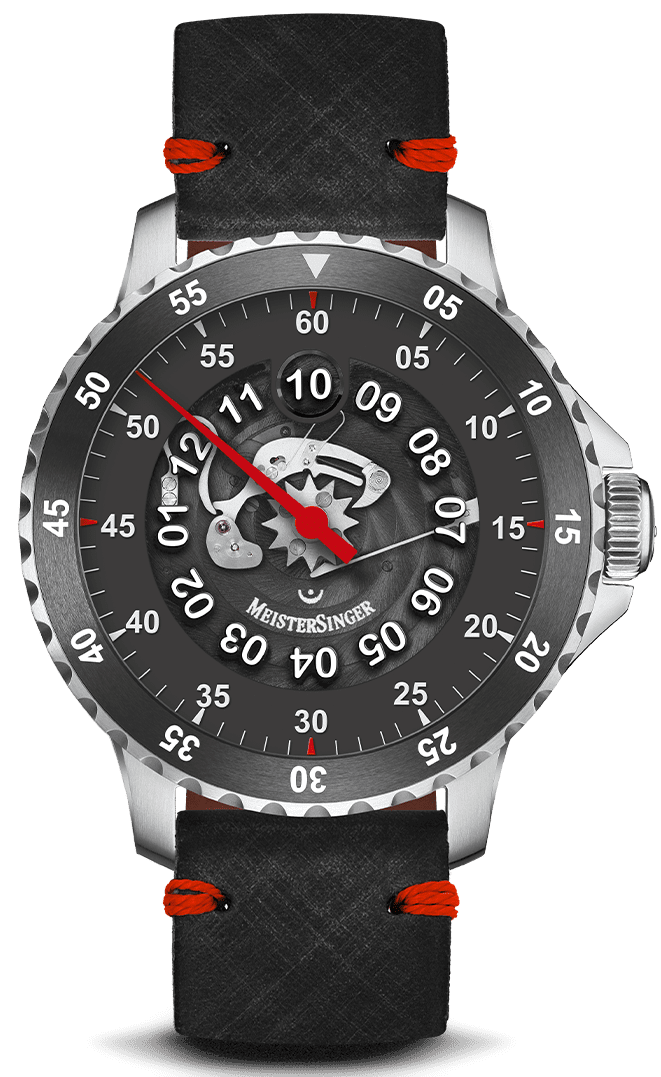 MeisterSinger Watch Salthora Meta X Transparent Limited Edition ED-SAMX902TR-1