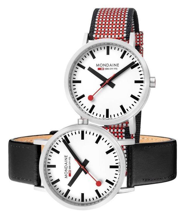 Mondaine Watch SBB Classic Set A658.30323.75SET