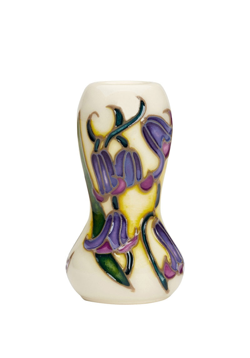 Moorcroft Bluebell Song Vase, MCR-272