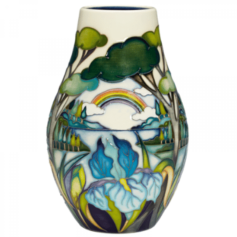 Moorcroft Rainbow Lake Limited Edition Vase, MCR-233