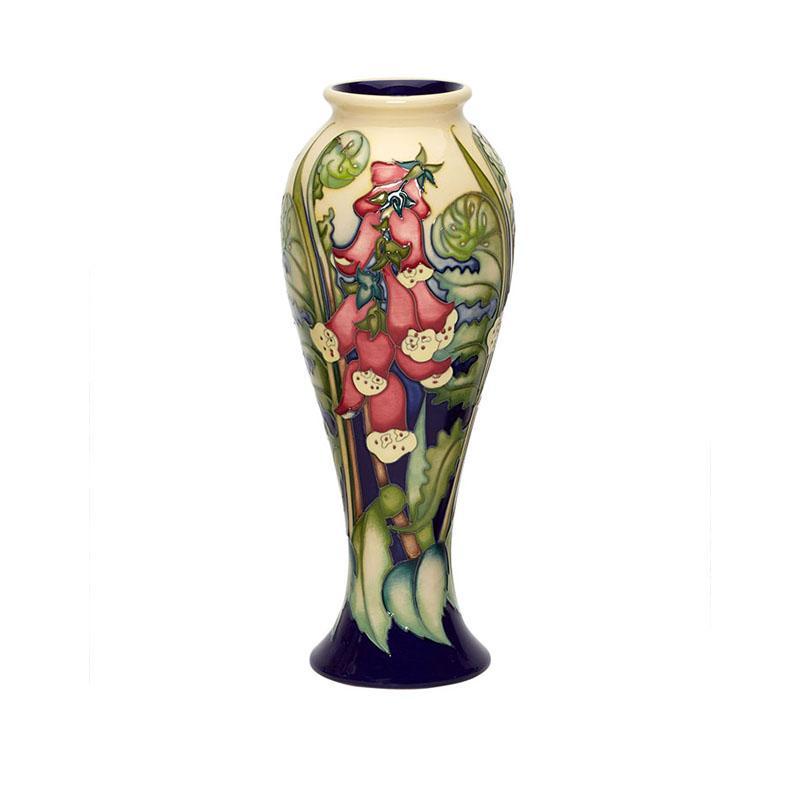 Moorcroft Limited Edition Ferns and Foxgloves Vase MCR-035