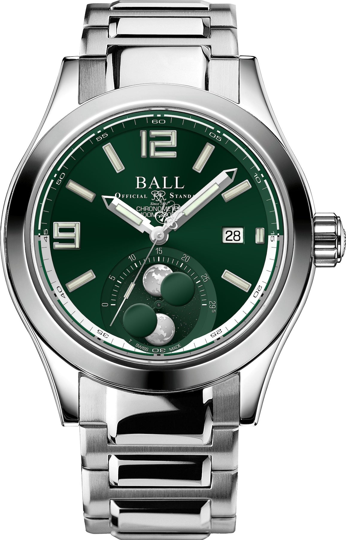 Ball Watch Company Engineer II Moon Phase Chronometer Limited Edition NM2028C-S45C-GR