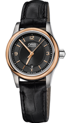 Oris Watch Classic Lady Date Leather 01 561 7650 4334-07 5 14 11