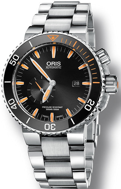 Oris Watch Aquis Carlos Coste Limited Edition Bracelet 01 743 7709 7184-MB-Set