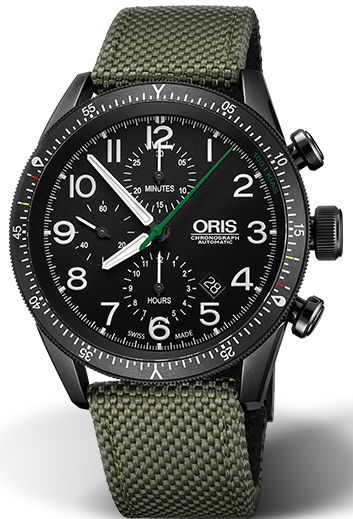 Oris Watch Paradropper LT Stafel 7 Limited Edition 01 774 7661 7734-Set TS