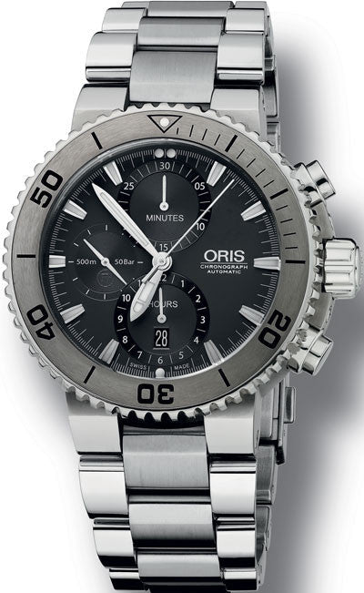 Oris Watch Aquis Titan Chronograph Bracelet 01 674 7655 7253-07 8 26 75PEB