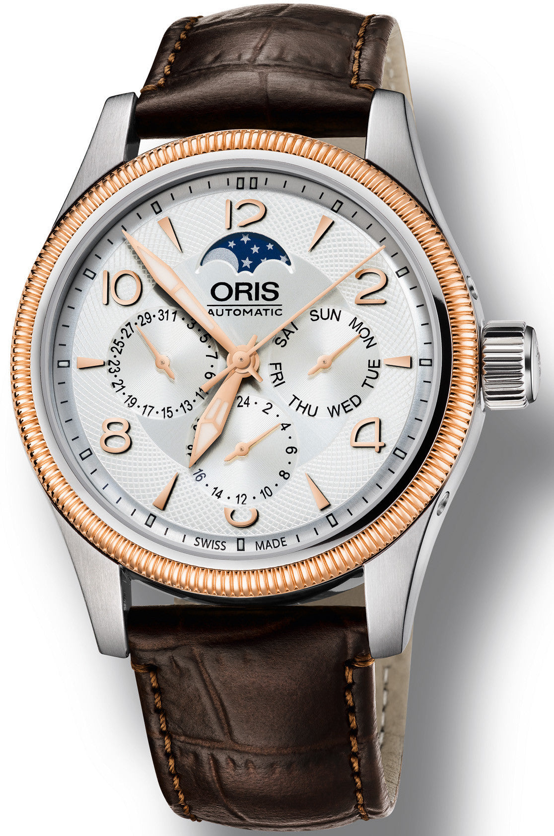 Oris Watch Big Crown Complication Leather 01 582 7678 4361-07 5 20 77FC