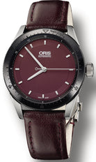 Oris Watch Artix GT Date Black Ceramic Leather 01 733 7671 4458 LS