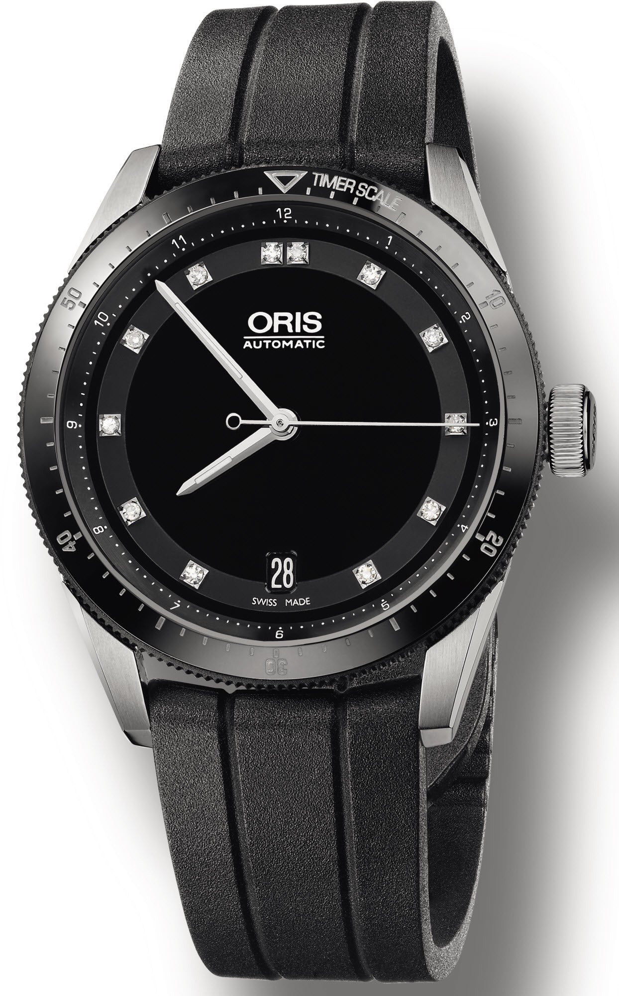 Oris Watch Artix GT Date Diamond Ceramic Rubber 01 733 7671 4494-07 4 18 20FC