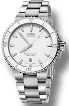 Oris Watch Aquis Date White Bracelet 01 733 7676 4156-07 8 21 10P