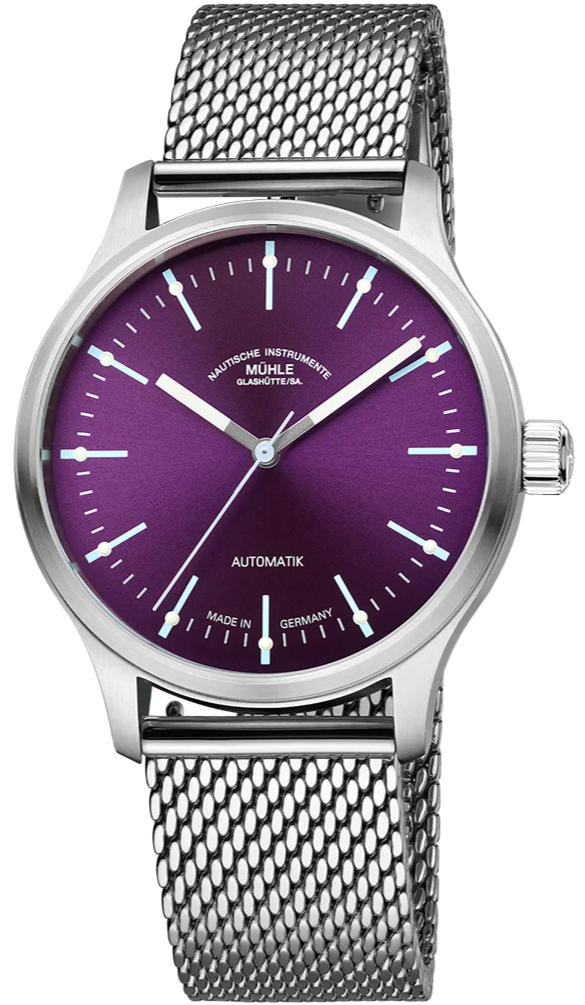 Muhle Glashutte Panova Violet Watch M1-40-78-1-MB-II