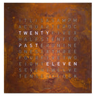 QLOCKTWO 180 Creators Edition Rust Wall Clock 180cm Q180ENRT