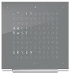 QLOCKTWO Clock Touch Acrylic Glass Earl Grey Tea