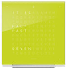 QLOCKTWO Clock Touch Acrylic Glass Lime JuiceQLOCKTWO Touch Lime Juice Table Clock 13.5cm FTENLJ