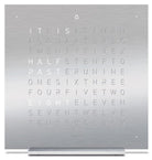 QLOCKTWO Clock Touch Metal Full Metal