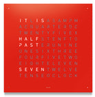 QLOCKTWO Classic Red Pepper Wall Clock 45cm FCENREPC