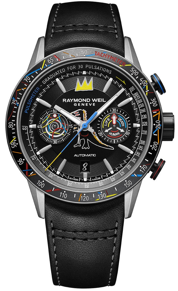 Raymond Weil Watch Freelancer Basquiat Special Edition 7780-TIC-JMB01