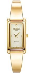 Roamer Watch Elegance Diamond Champagne 866845 48 35 20