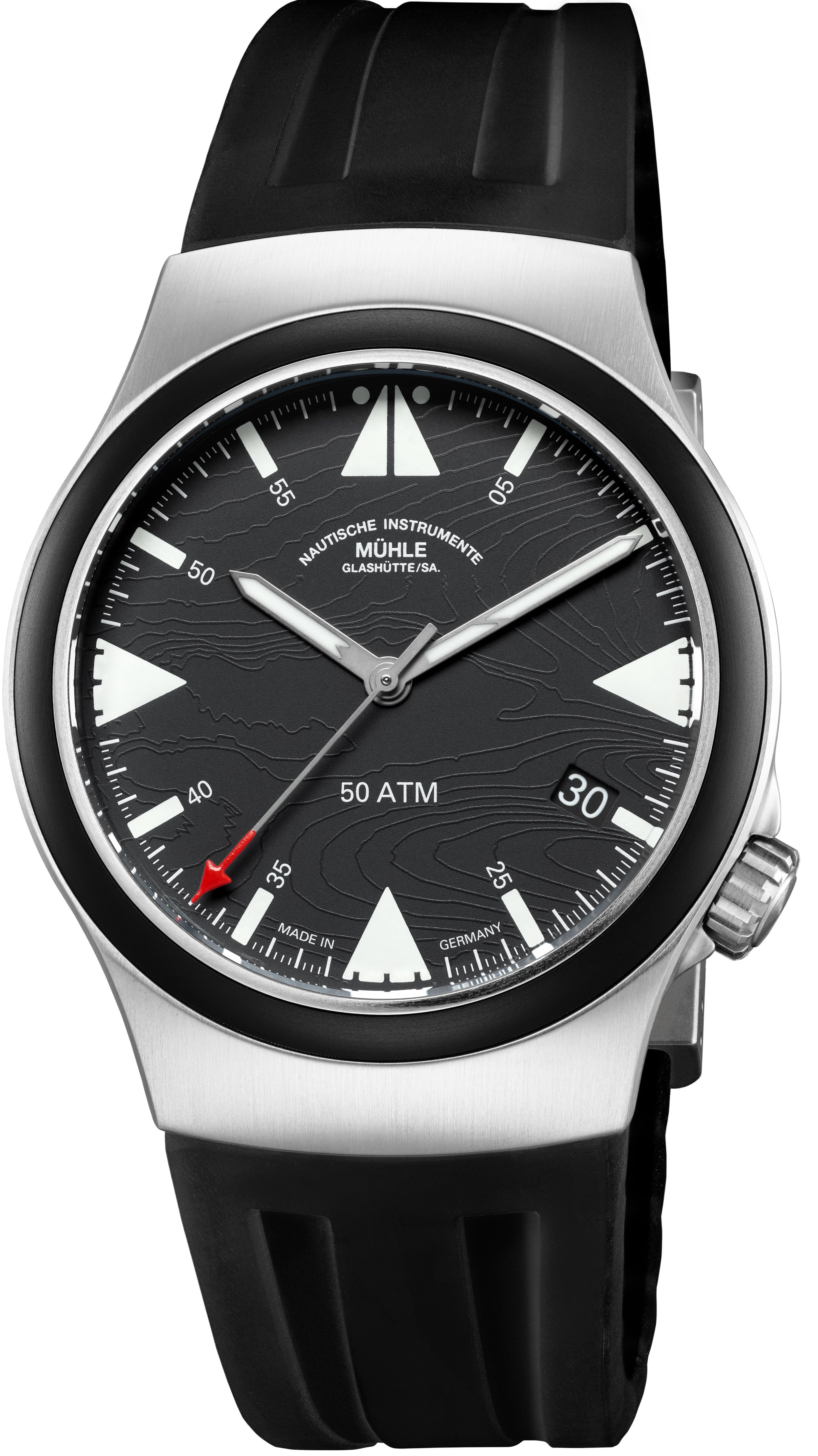 Muhle Glashutte S.A.R. Mission Timer 160 Years DGZRS Limited Edition Watch M1-51-03-2025-KB