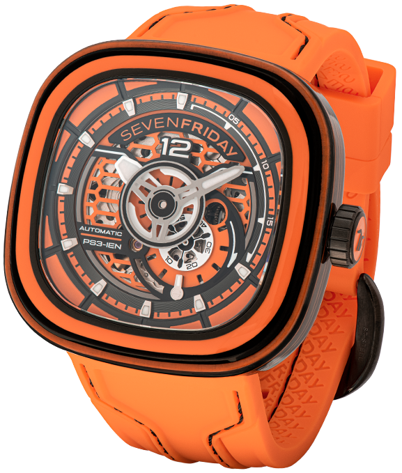 SevenFriday Watch SF-PS3/03 CCO Orange SF-PS3/03 CCO