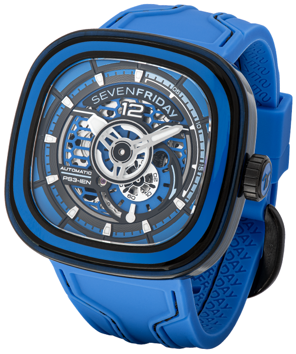 SevenFriday Watch SF-PS3/04 CCB Blue SF-PS3/04 CCB