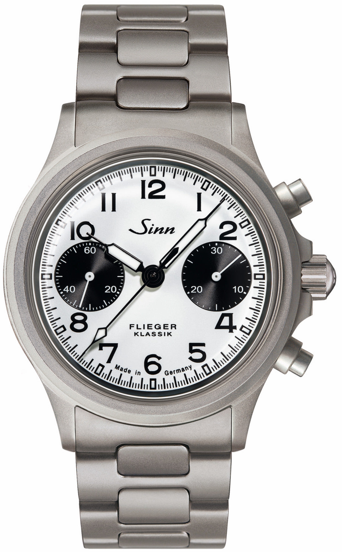 Sinn Watch 356 Pilot Classic W H-Link Bracelet 356.0201 Bracelet