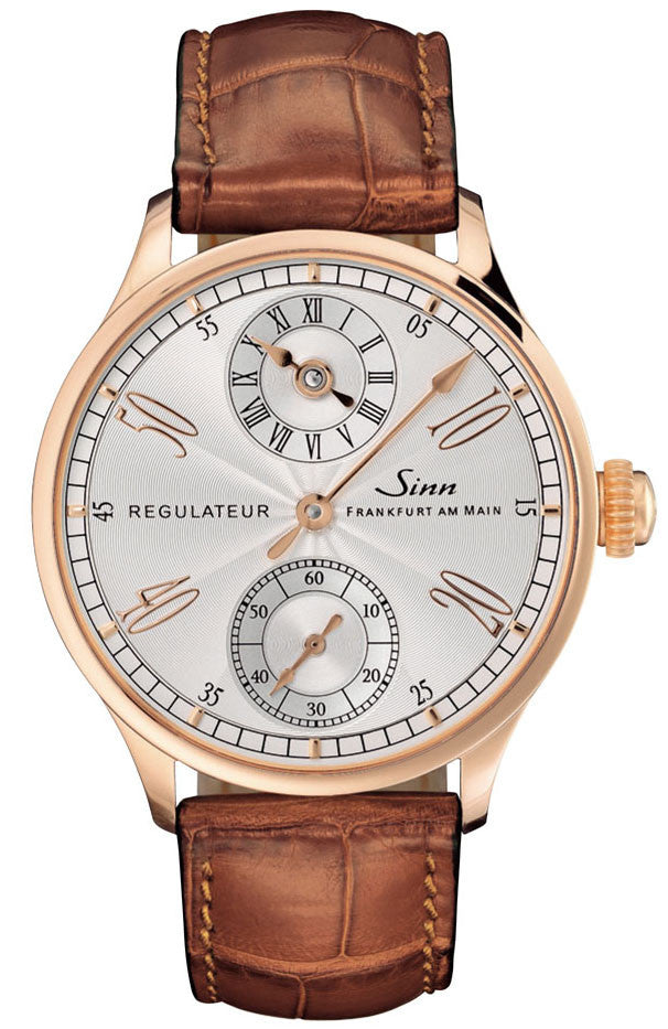 Sinn Watch 6100 Rose Gold Alligator Limited Edition 6100.021 LEATHER