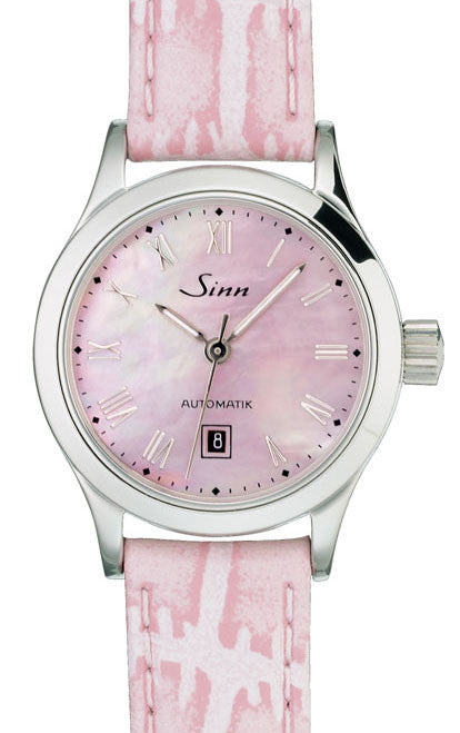 Sinn Ladies Watches 456 R St Perlmutt Alligator D 456.017 LEATHER