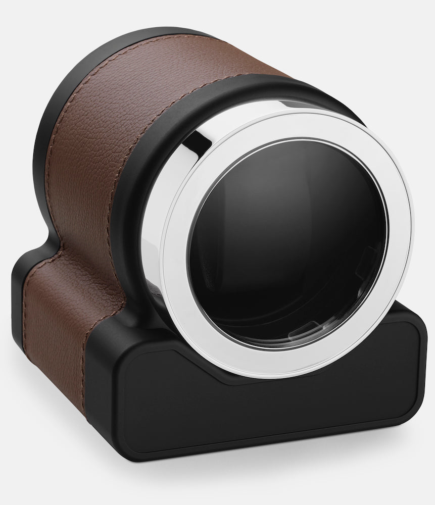 Scatola del Tempo Watch Winder Rotor One Chestnut 03008.CSIL