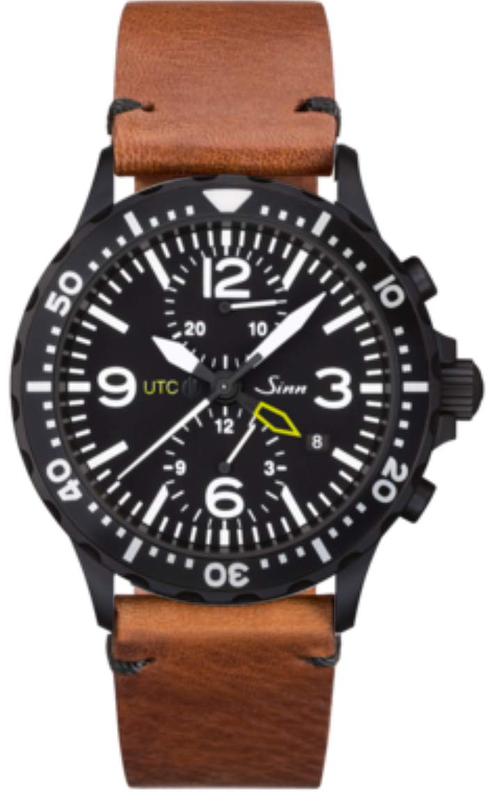 Sinn Watch 757 S UTC Vintage Cowhide Brown 757.021 Vintage Cowhide Brown