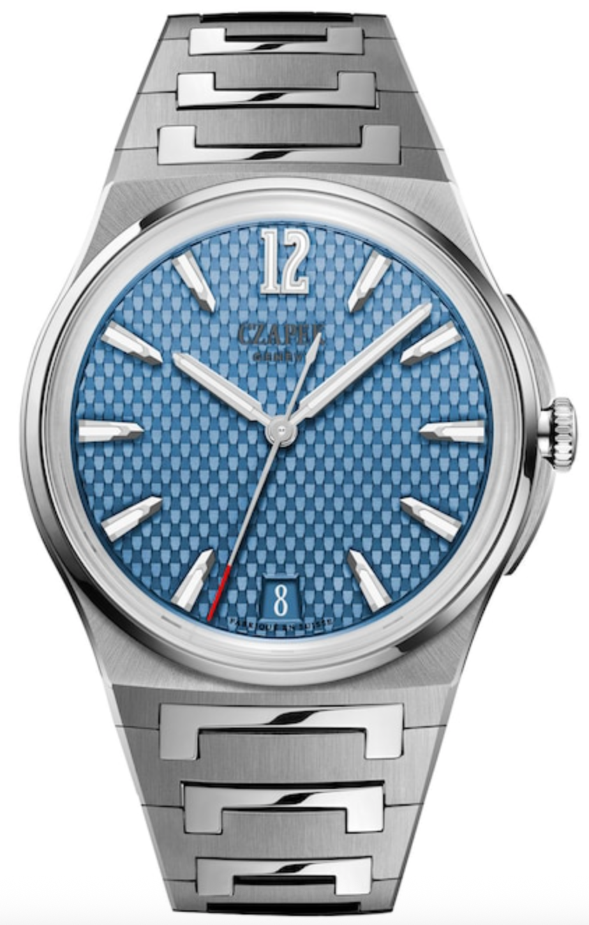 Czapek Watch Antarctique Passage de Drake Glacier Blue 38.5mm