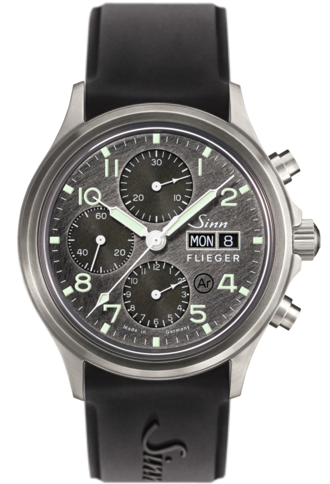 Sinn Watch 358 Sa Pilot DS Silicone Black 358.065 Silicone Black