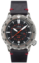 Sinn Watch U2 - EZM 5 Vintage Black With Red 1020.010 Vintage Black With Red Seam