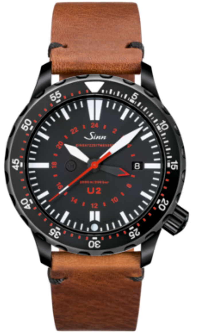 Sinn Watch U2 S - EZM 5 Vintage Cowhide Brown 1020.020 Vintage Cowhide Brown