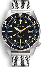 Squale Watch 1521 Black Blasted 1521BKBL.ME20