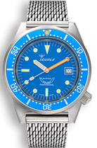 Squale Watch 1521 Blue Blasted 1521BLUEBL.ME20