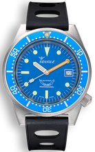 Squale Watch 1521 Blue Blasted 1521BLUEBL.NT