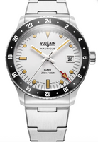 Vulcain Skindiver GMT Blanca Vintage Bracelet Watch 680174A57.BHM286