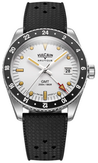 Vulcain Skindiver GMT Blanca Vintage Rubber Watch 680174A57.BAR200