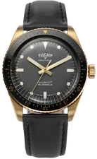 Vulcain Watch Skindiver Nautique Bronze Grey 662170A17.BAC201