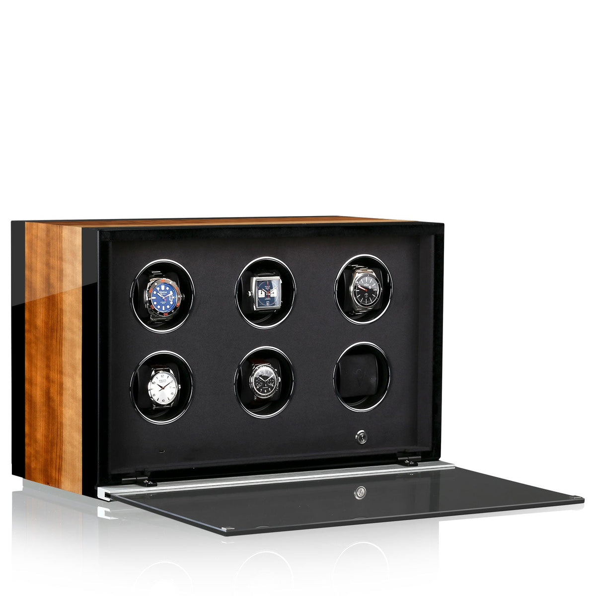 Chronovision Watch Winder Ambiance VIII Aurosso High Gloss Black High Gloss 70050-153.112.11